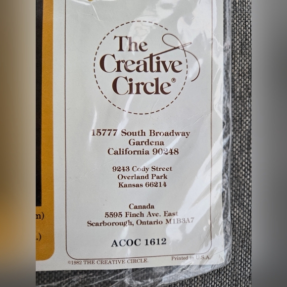 The Creative Circle #0540 & 1612 Birds Floral Cottagecore Embroidery Sealed - Picture 4 of 5